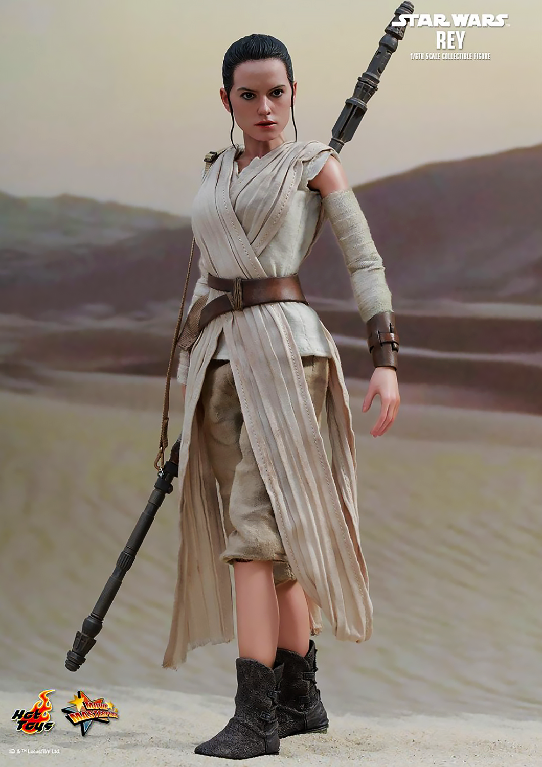 HOT TOYS STAR WARS EPISODE VII: THE FORCE AWAKENS - REY SOLO 1/6 MMS336 - Anotoys Collectibles