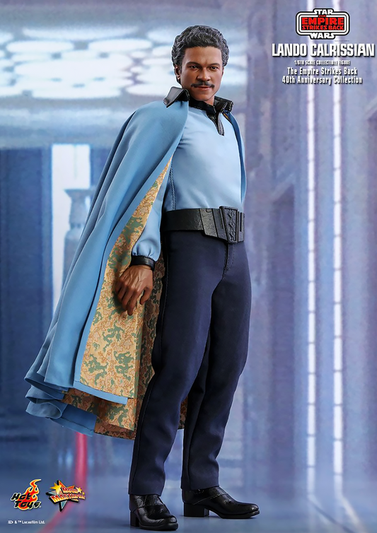 HOT TOYS STAR WARS: THE EMPIRE STRIKES BACK LANDO CALRISSIAN (STAR WARS: THE EMPIRE STRIKES BACK 40TH ANNIVERSARY COLLECTION) MMS588 - Anotoys Collectibles