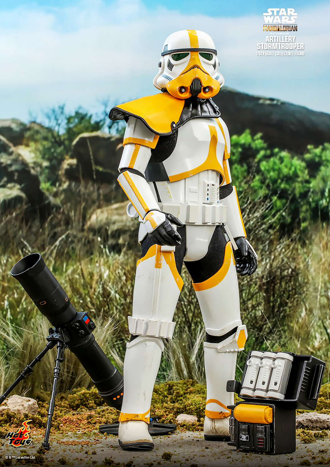 HOT TOYS STAR WARS THE MANDALORIAN ARTILLERY STORMTROOPER 1/6 TMS047 - Anotoys Collectibles