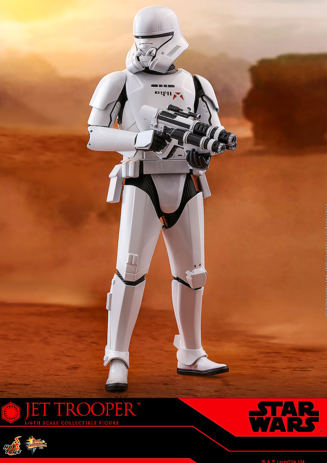 HOT TOYS STAR WARS: THE RISE OF SKYWALKER JET TROOPER 1/6 MMS561 - Anotoys Collectibles
