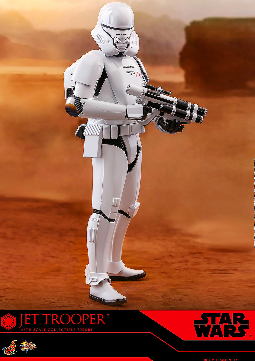 HOT TOYS STAR WARS: THE RISE OF SKYWALKER JET TROOPER 1/6 MMS561 - Anotoys Collectibles