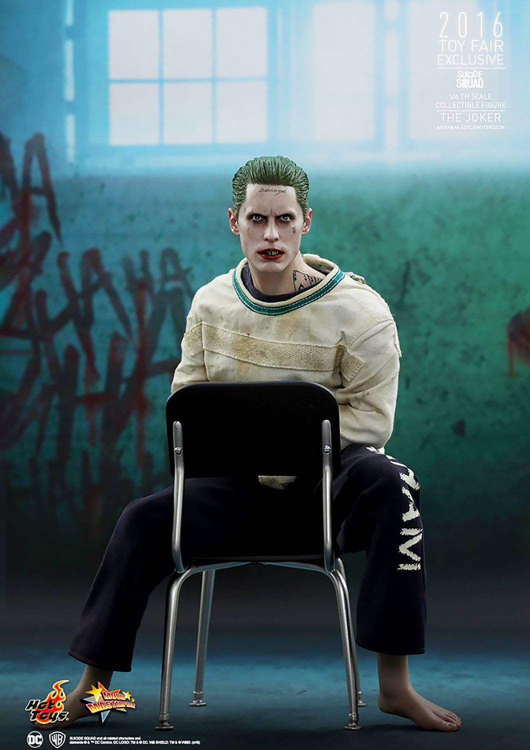 HOT TOYS SUICIDE SQUAD THE JOKER ARKHAM ASYLUM EDITION - MMS373 - Anotoys Collectibles