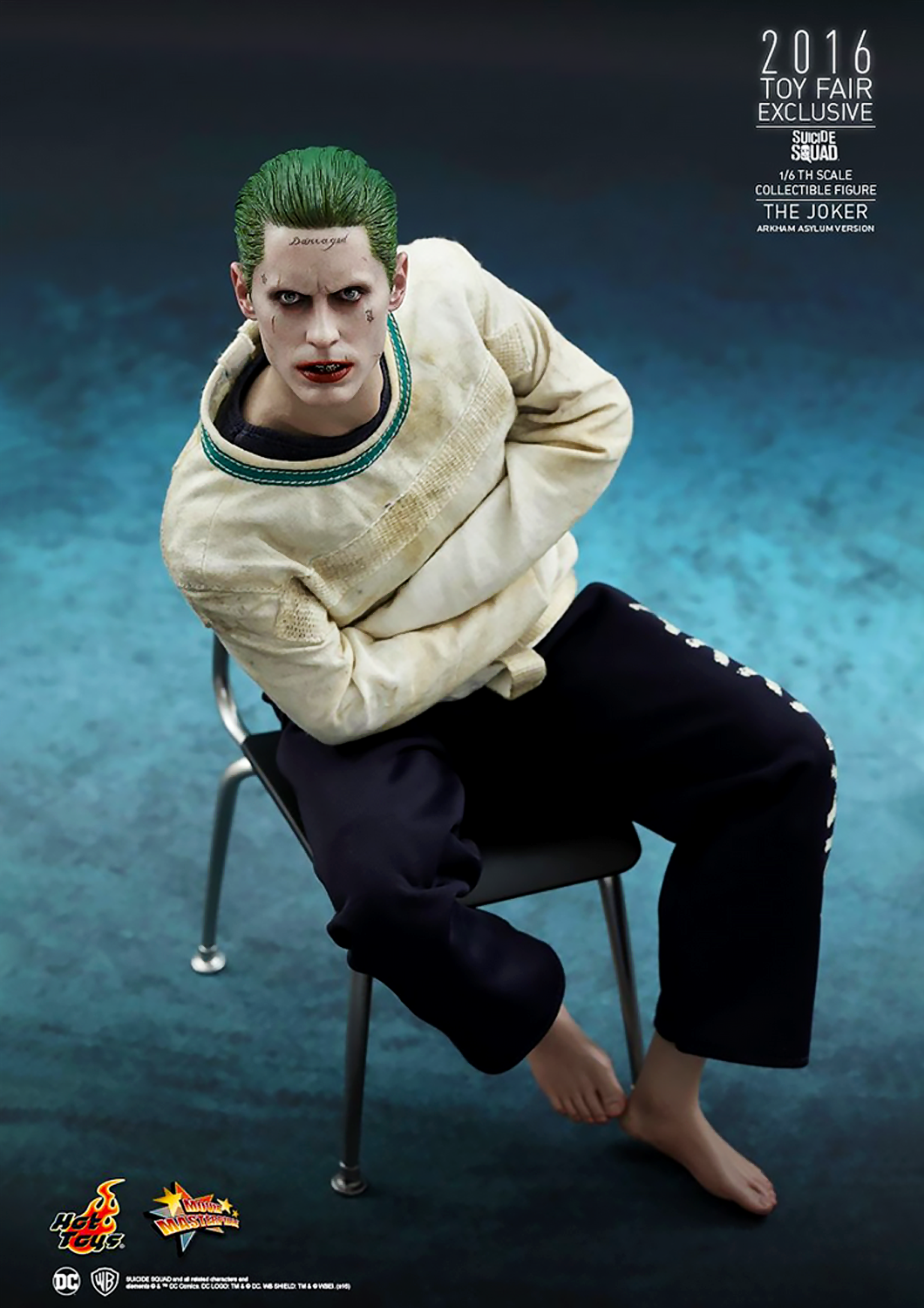 HOT TOYS SUICIDE SQUAD THE JOKER ARKHAM ASYLUM EDITION - MMS373 - Anotoys Collectibles