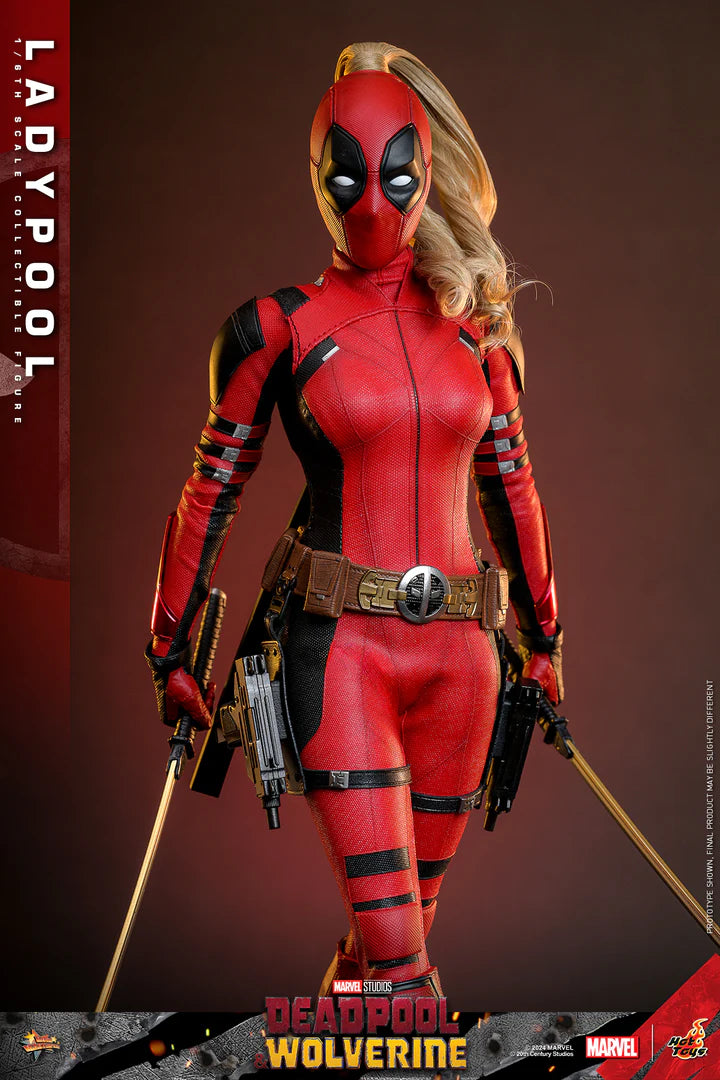 HOT TOYS MARVEL's DEADPOOL AND WOLVERINE - 1/6TH SCALE LADYPOOL COLLECTIBLE FIGURE - MMS747