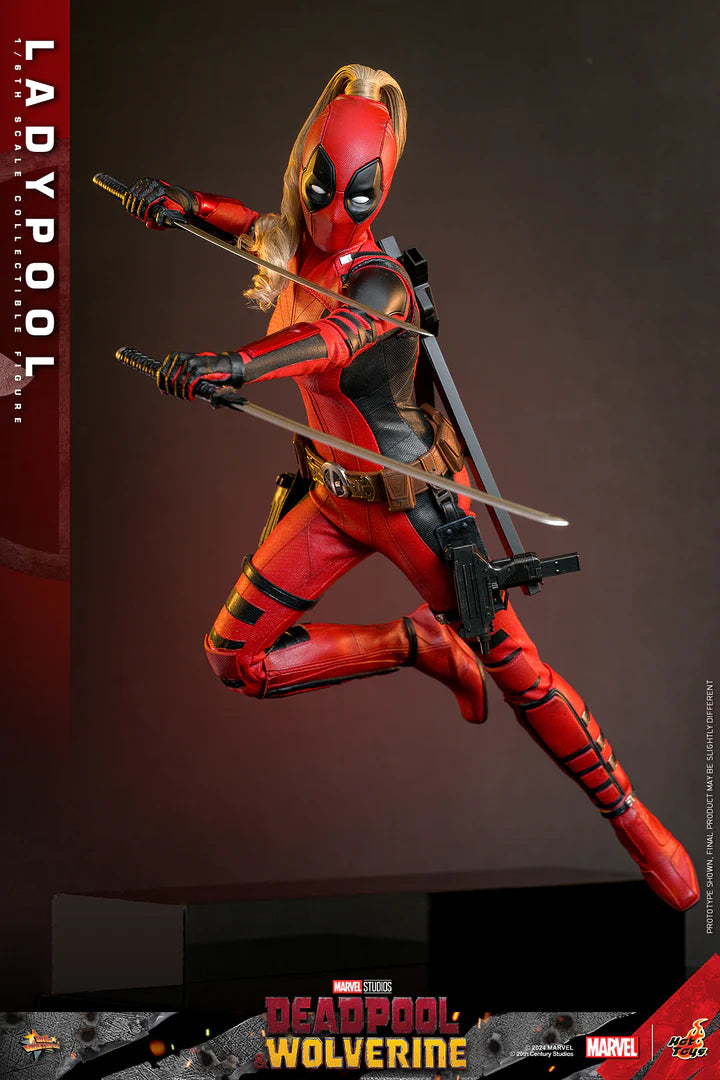 HOT TOYS MARVEL's DEADPOOL AND WOLVERINE - 1/6TH SCALE LADYPOOL COLLECTIBLE FIGURE - MMS747