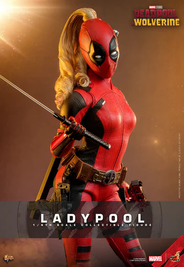 HOT TOYS MARVEL's DEADPOOL AND WOLVERINE - 1/6TH SCALE LADYPOOL COLLECTIBLE FIGURE - MMS747