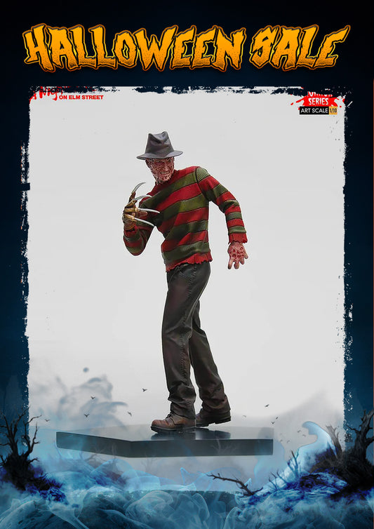 IRON STUDIOS A NIGHTMARE ON ELM STREET FREDDY KRUEGER ART SCALE 1/10 - WBHOR21319-10