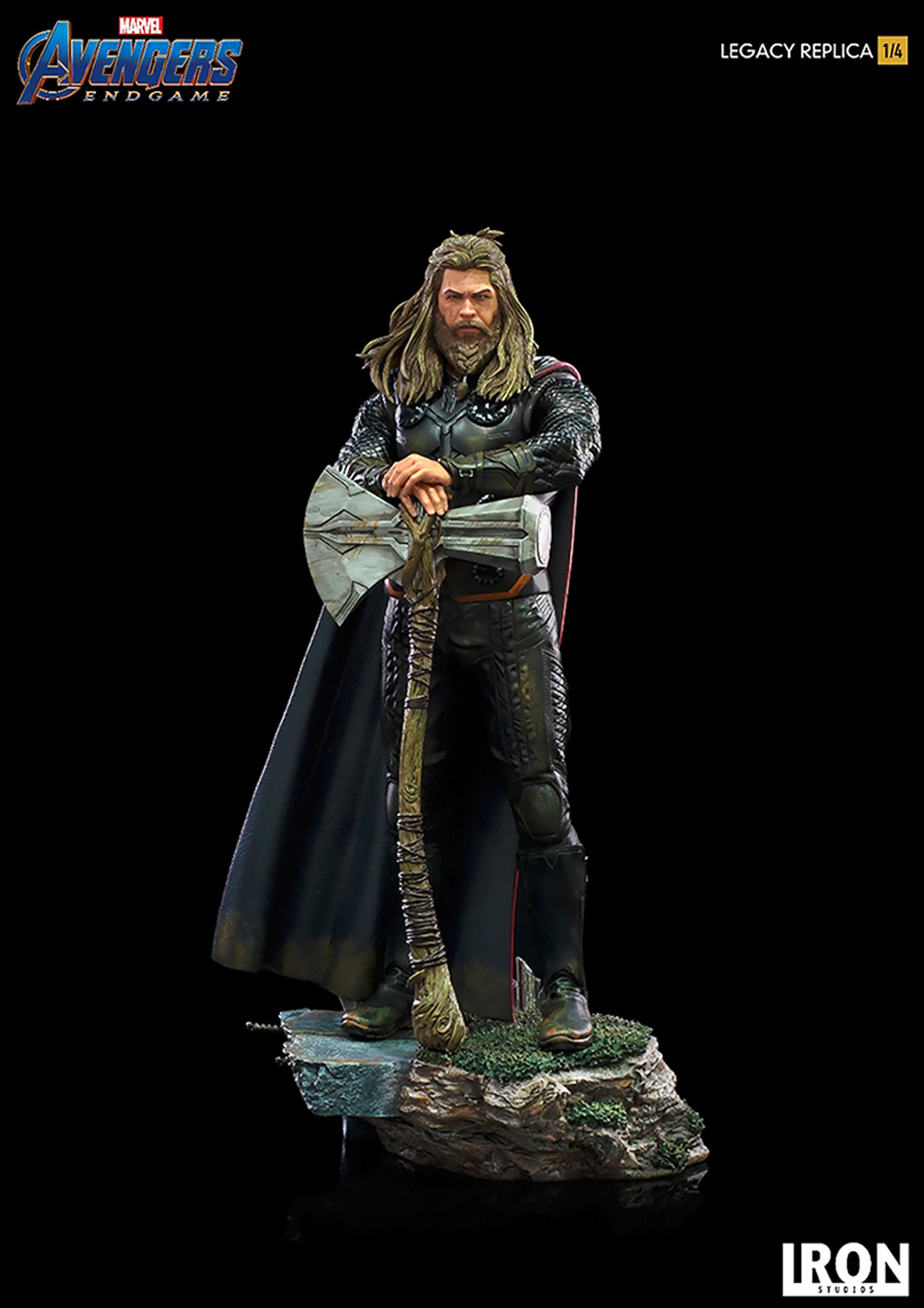 IRON STUDIOS AVENGERS ENDGAME THOR LEGACY REPLICA 1/4 MARCAS20319-14 - Anotoys Collectibles