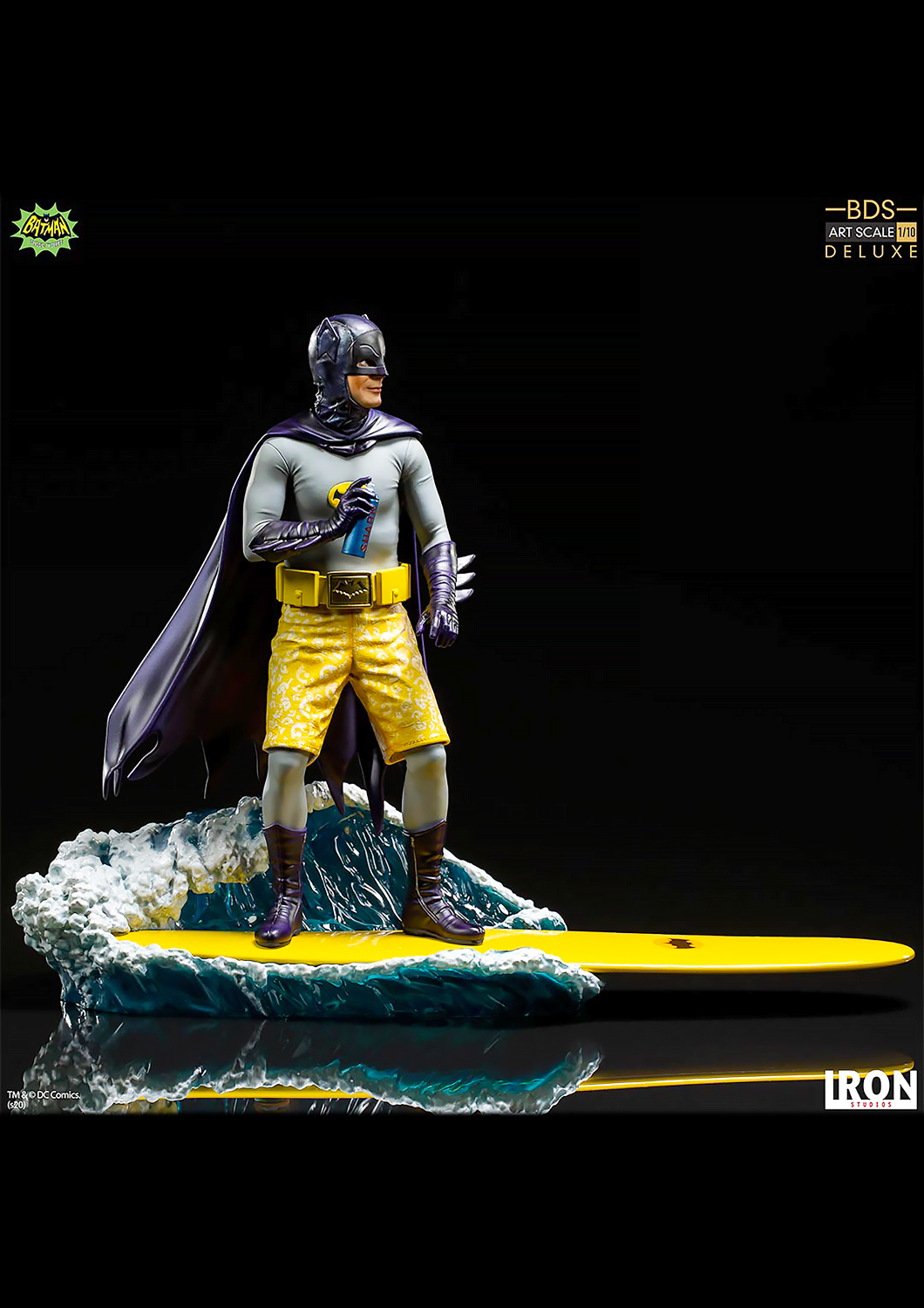 IRON STUDIOS BATMAN 66 DELUXE BDS ART SCALE 1/10 BATM6631620-10 - Anotoys Collectibles