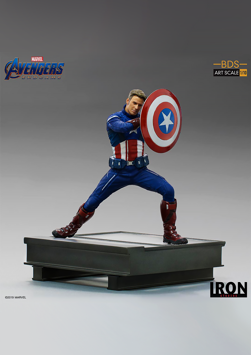 確認事項有 iron studios captain america 1/10 CAPTAIN AMERICA 2023 BDS ART SCALE 1/10 - MARCAS24819-10 – Anotoys