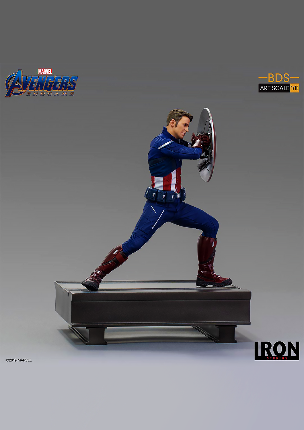 IRON STUDIOS CAPTAIN AMERICA 2023 BDS ART SCALE 1/10 - MARCAS24819-10 - Anotoys Collectibles