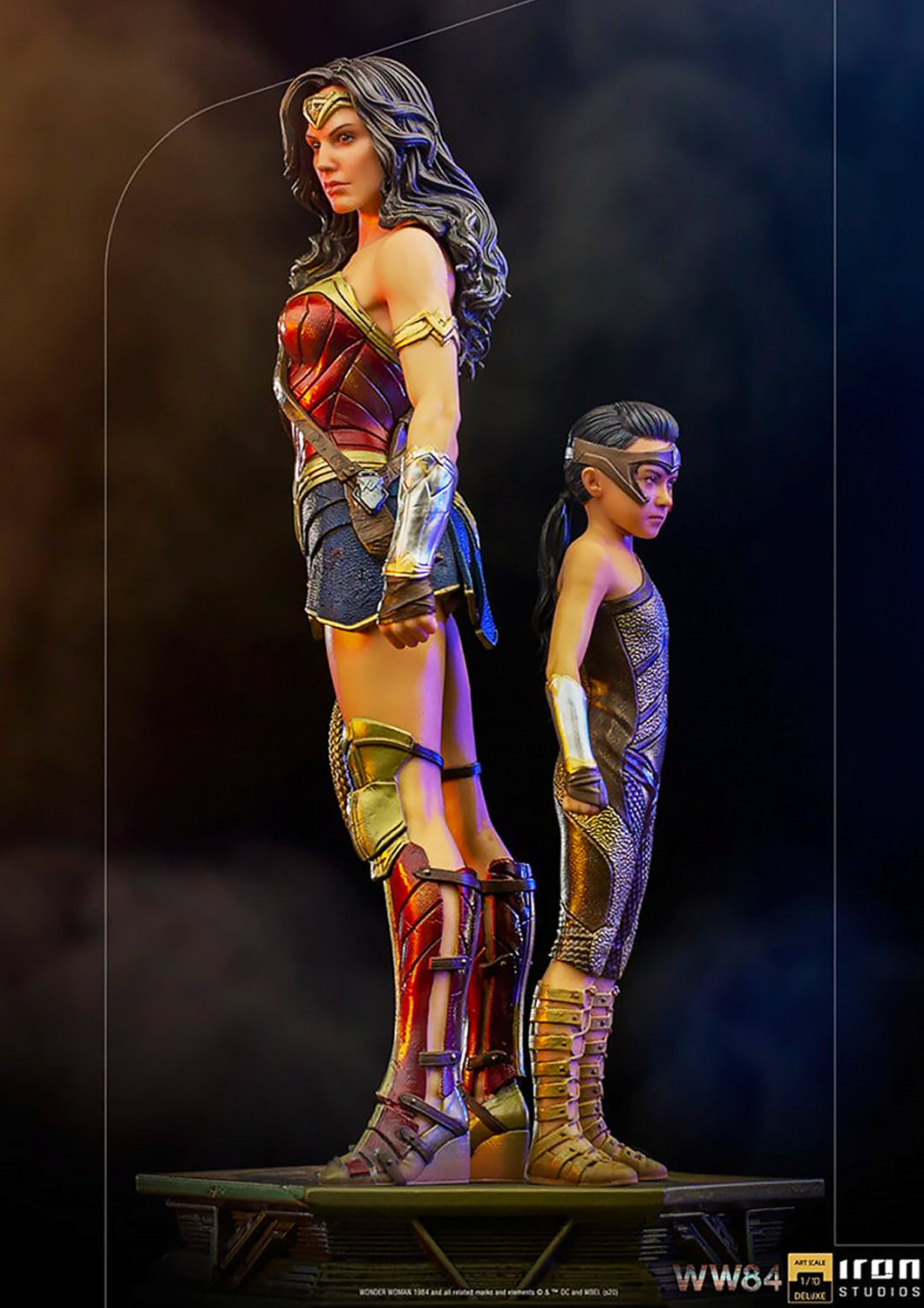 IRON STUDIOS DC WONDER WOMAN AND YOUNG DIANA DELUXE ART SCALE WW84 1/10 - DCCW8433120-10 - Anotoys Collectibles