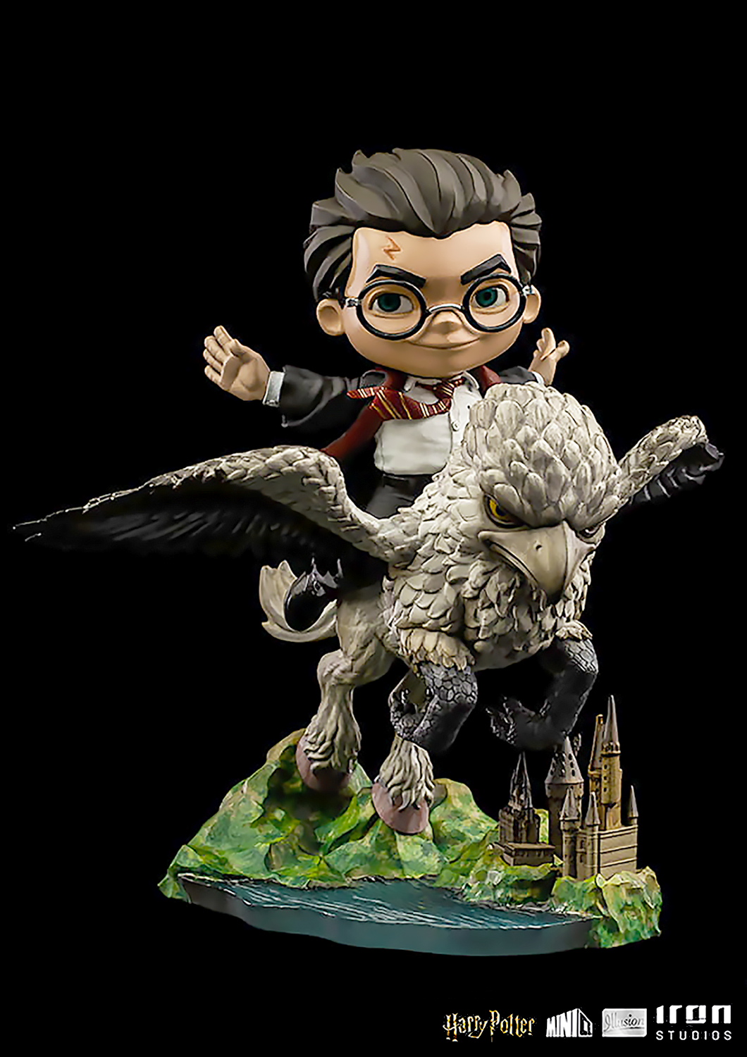 BUNDLE: Iron Studios Minico Harry Potter and Buckbeak + Harry Potter at the Quidditch Match