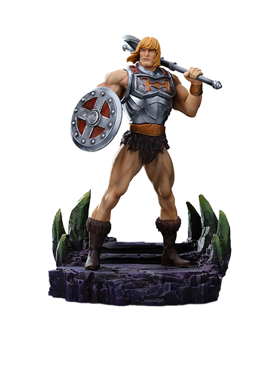 IRON STUDIOS HE-MAN (BATTLE ARMOR VER) ART SCALE 1/10 - HEMAN122825-10(PRE-ORDER)