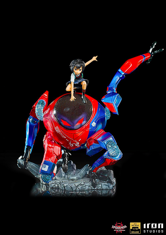 IRON STUDIOS PENI PARKER DELUXE SPIDERMAN INTO THE BDS SPIDER-VERSE ART 1/10 SCALE - MARCAS31520-10 - Anotoys Collectibles