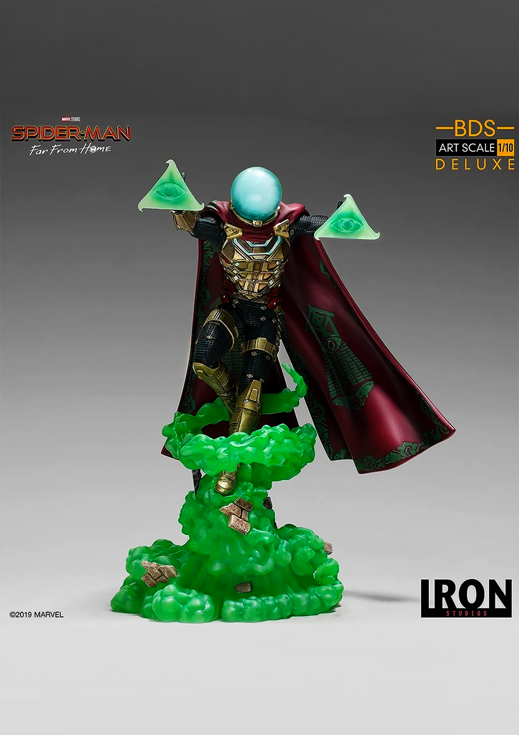 IRON STUDIOS SPIDER MAN FAR FROM HOME MYSTERIO BDS ART SCALE 1/10 MARCAS22919-10 - Anotoys Collectibles