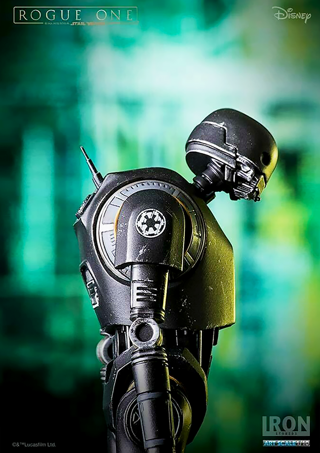 IRON STUDIOS STAR WARS ROGUE ONE K-2SO - Anotoys Collectibles