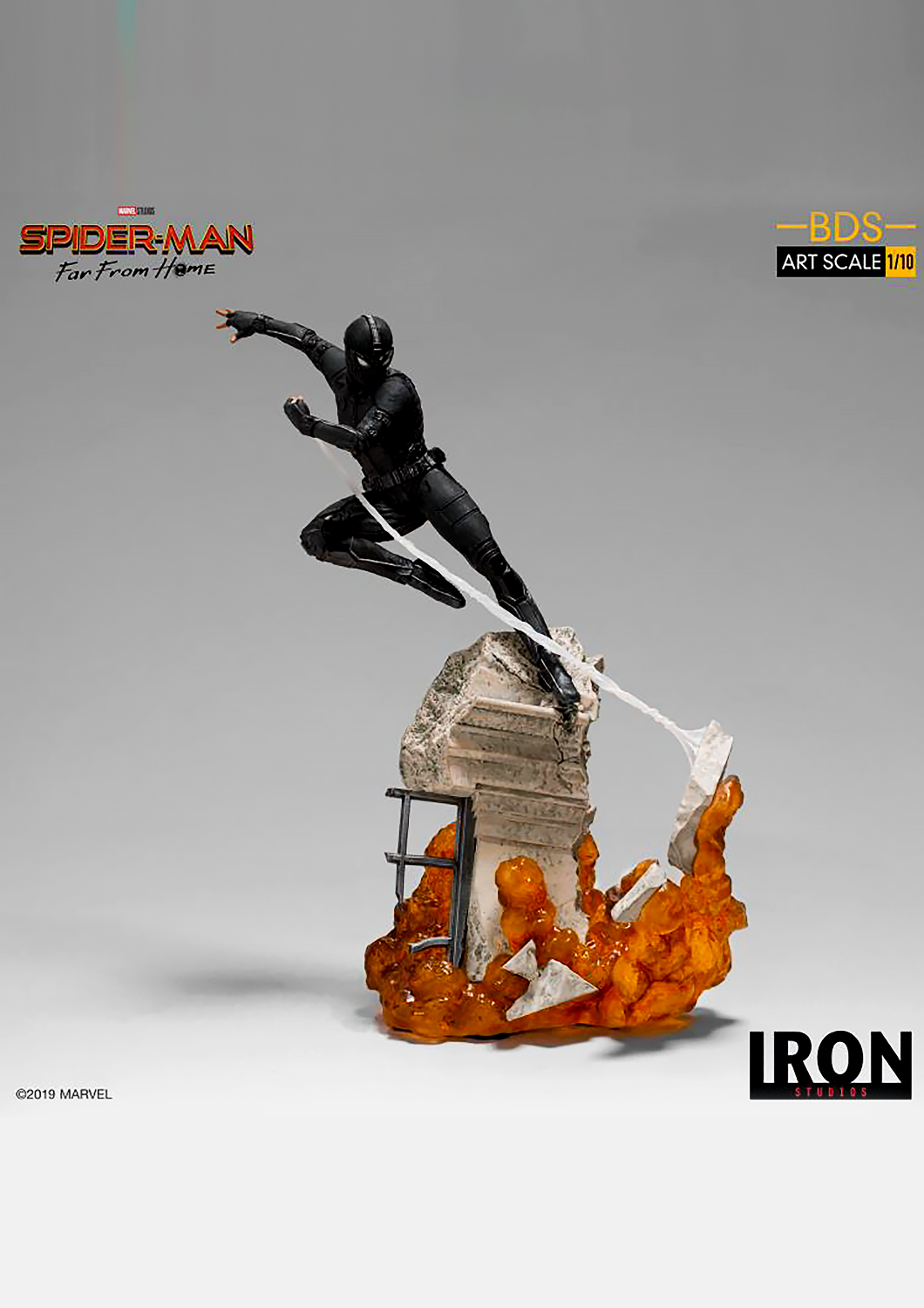 IRON STUDIOS STATUE NIGHT-MONKEY - SPIDER-MAN: FAR FROM HOME - BDS ART SCALE 1/10 MARCAS22719-10 - Anotoys Collectibles