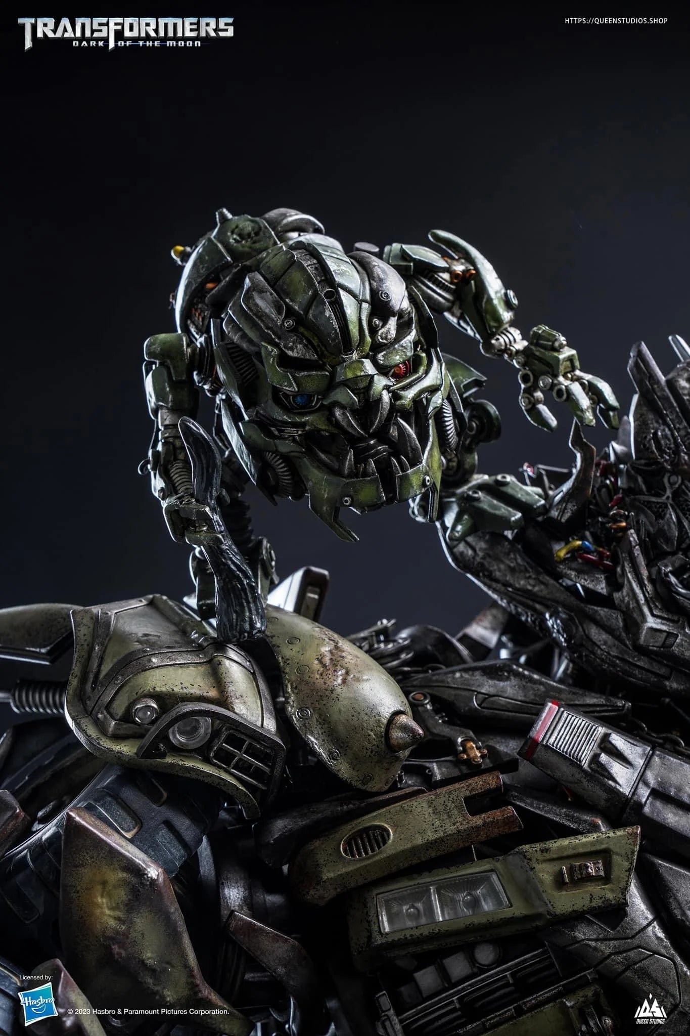 QUEEN STUDIOS TRANSFORMER MEGATRON ON THRONE - QS072