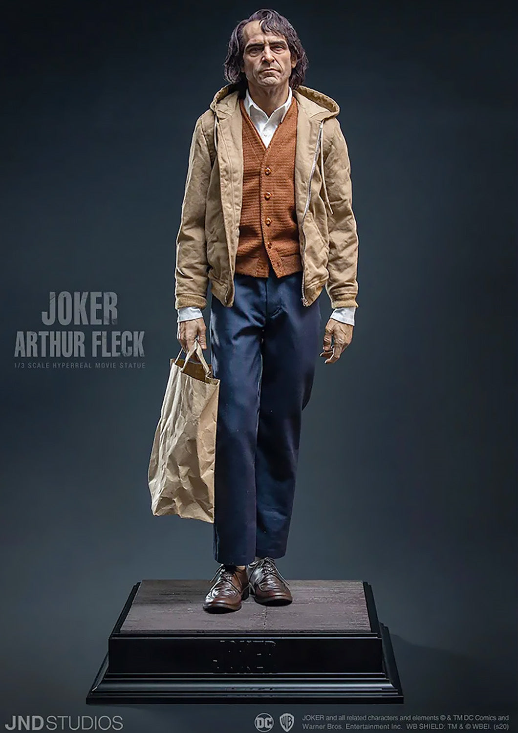 JND STUDIOS JOKER ARTHUR FLECK HYPERREAL MOVIE STATUE 1/3 HMS001 - Anotoys Collectibles