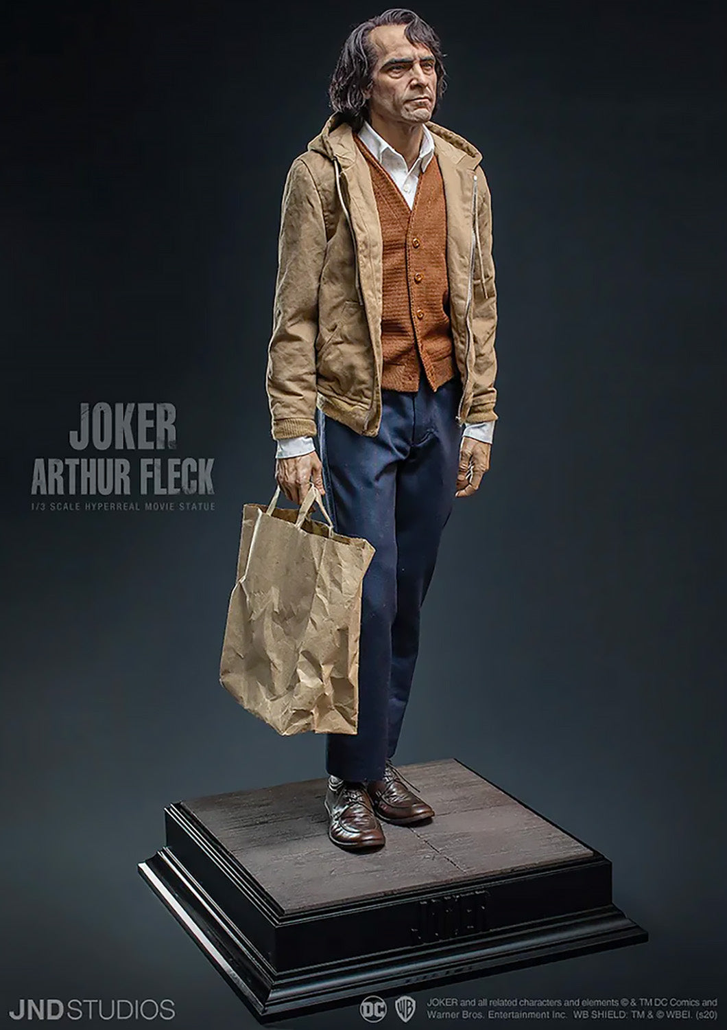 JND STUDIOS JOKER ARTHUR FLECK HYPERREAL MOVIE STATUE 1/3 HMS001 - Anotoys Collectibles