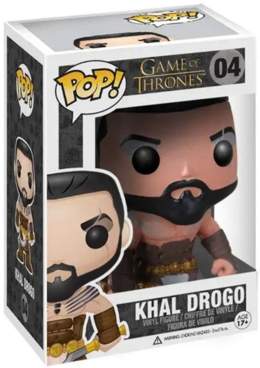 FUNKO POP GAME OF THRONES KHAL DROGO #04 - Anotoys Collectibles