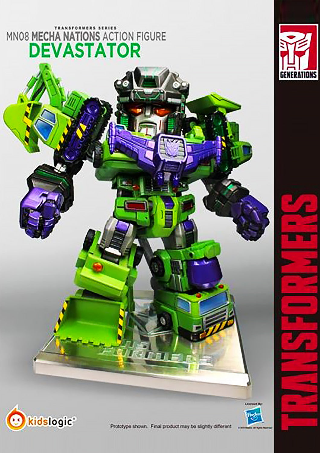 KIDS LOGIC TRANSFORMERS MECHA NATIONS DEVASTATOR - MN-08 - Anotoys Collectibles