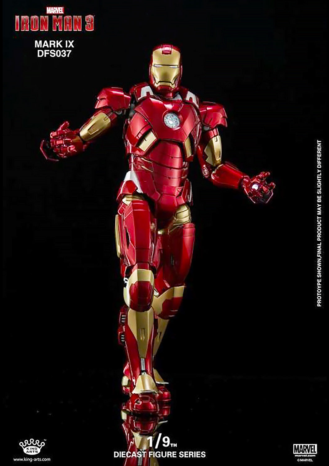 KING ARTS IRON MAN MARK IX - MARK 9 1/9 SCALE - DFS037 - Anotoys Collectibles