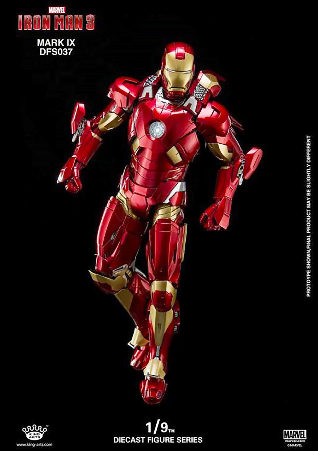 KING ARTS IRON MAN MARK IX - MARK 9 1/9 SCALE - DFS037 - Anotoys Collectibles