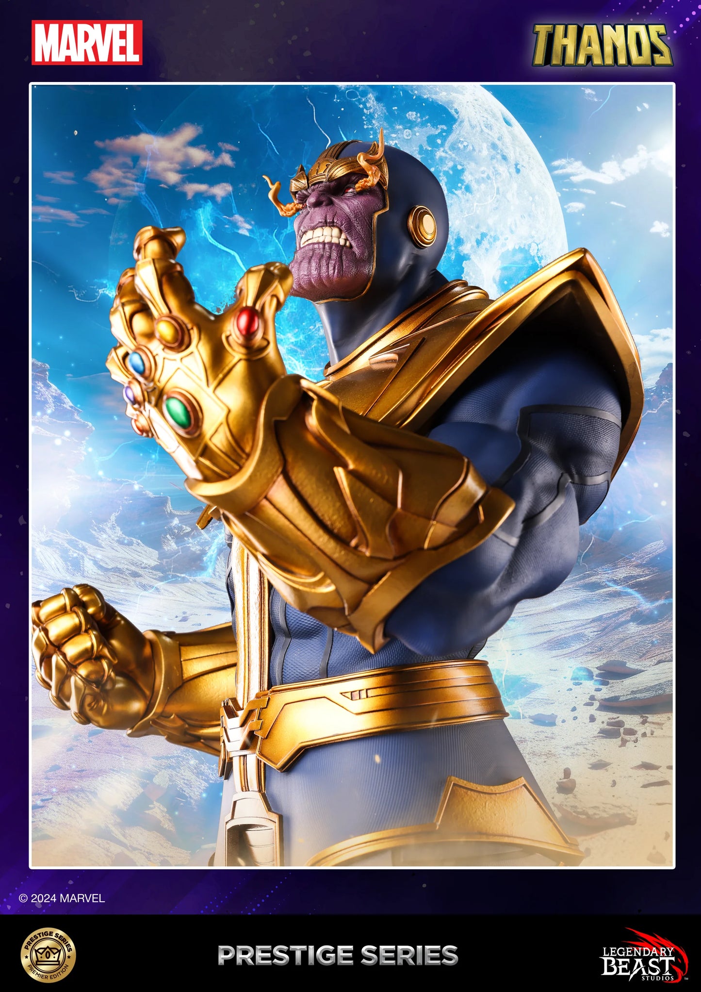 LEGENDARY BEAST STUDIOS - THANOS 1/3 SCALE STATUE - PRESTIGE SERIES (REGULAR)