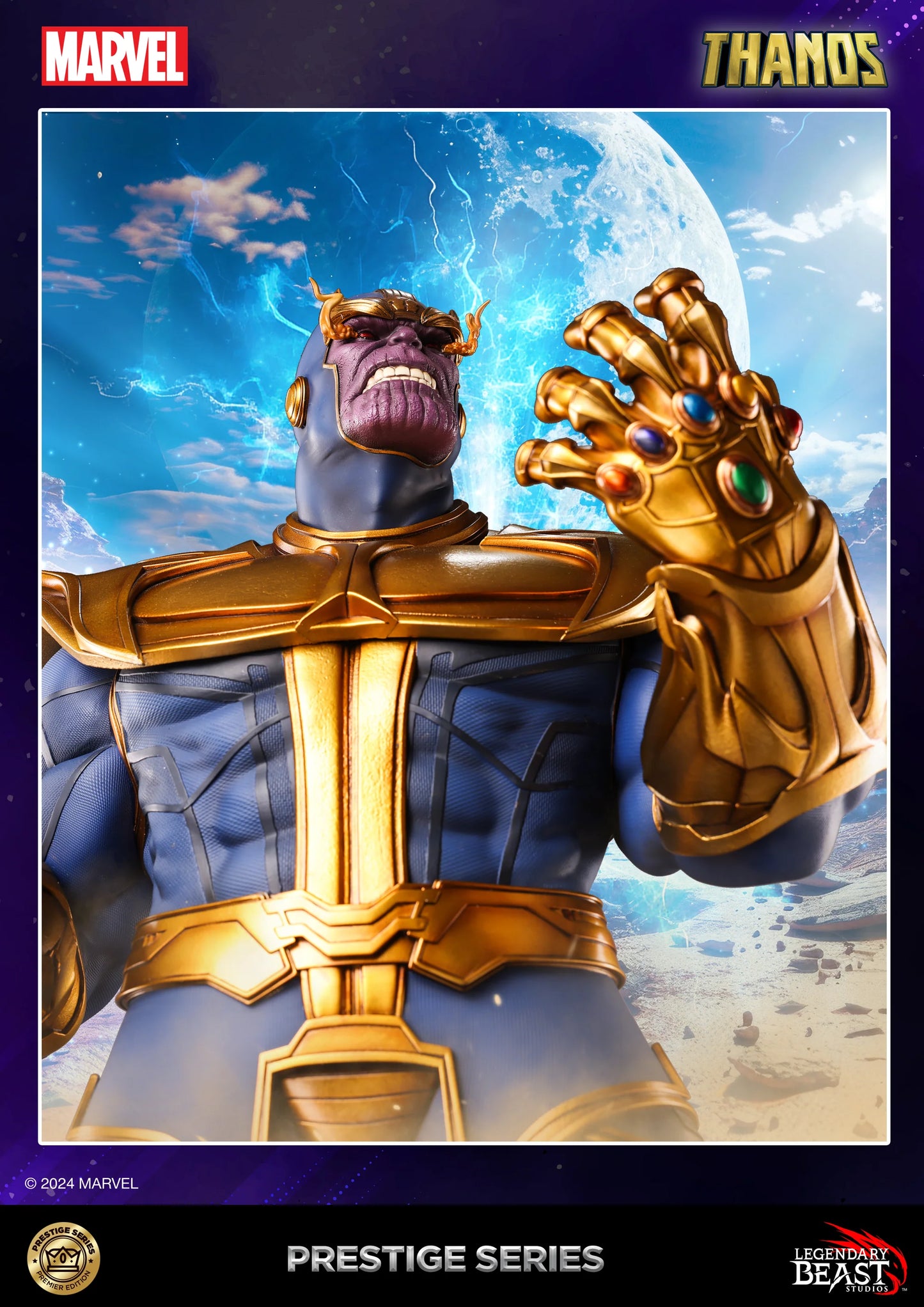 LEGENDARY BEAST STUDIOS - THANOS 1/3 SCALE STATUE - PRESTIGE SERIES (REGULAR)