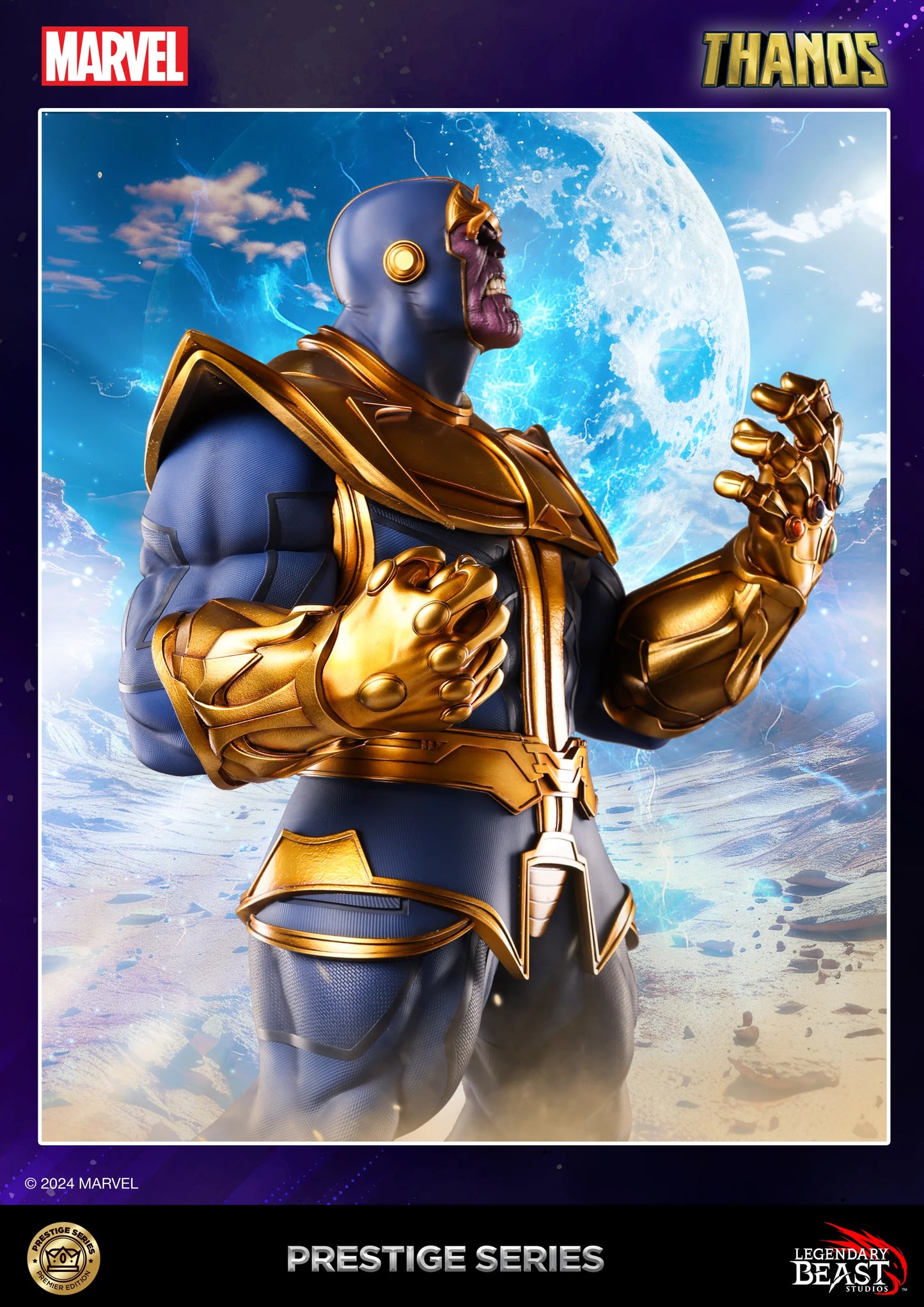 LEGENDARY BEAST STUDIOS - THANOS 1/3 SCALE STATUE - PRESTIGE SERIES (REGULAR)