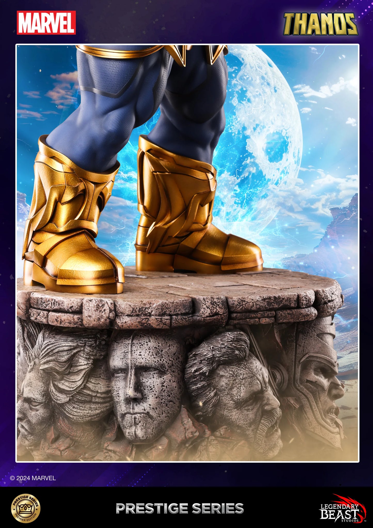 LEGENDARY BEAST STUDIOS - THANOS 1/3 SCALE STATUE - PRESTIGE SERIES (REGULAR)