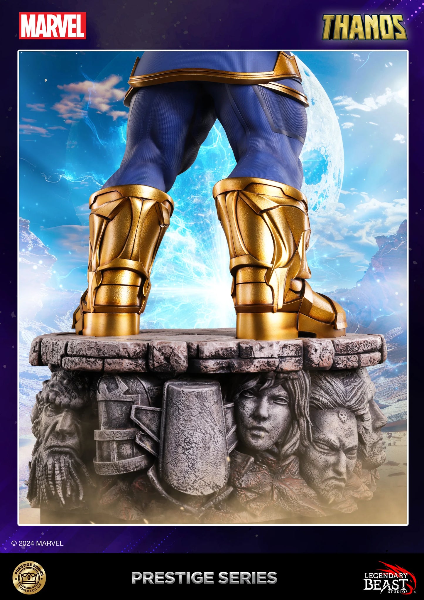 LEGENDARY BEAST STUDIOS - THANOS 1/3 SCALE STATUE - PRESTIGE SERIES (REGULAR)