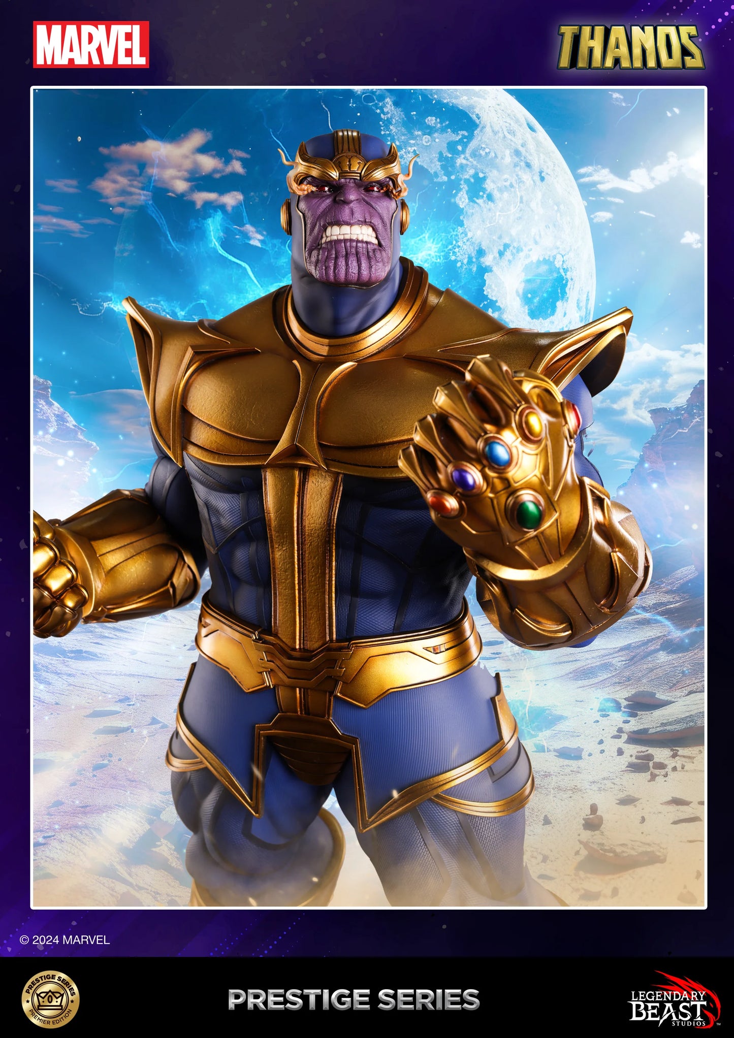 LEGENDARY BEAST STUDIOS - THANOS 1/3 SCALE STATUE - PRESTIGE SERIES (REGULAR)