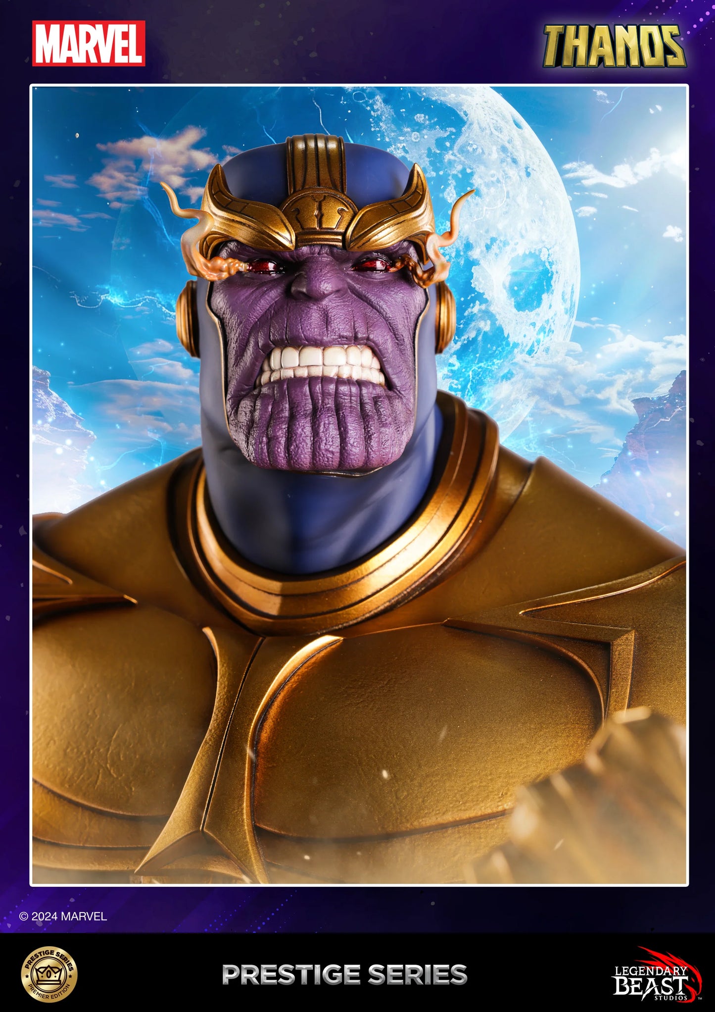 LEGENDARY BEAST STUDIOS - THANOS 1/3 SCALE STATUE - PRESTIGE SERIES (REGULAR)