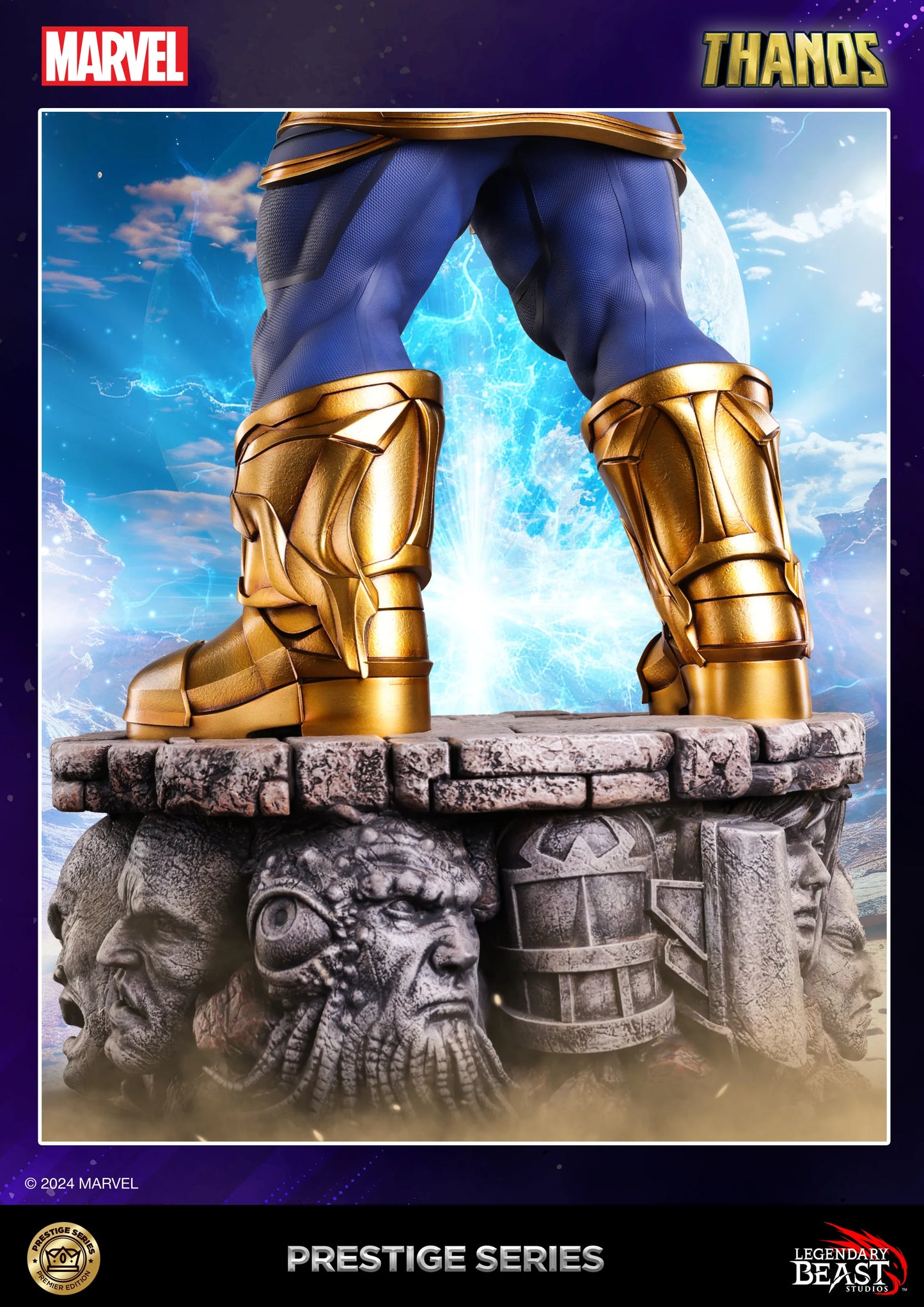 LEGENDARY BEAST STUDIOS - THANOS 1/3 SCALE STATUE - PRESTIGE SERIES (REGULAR)