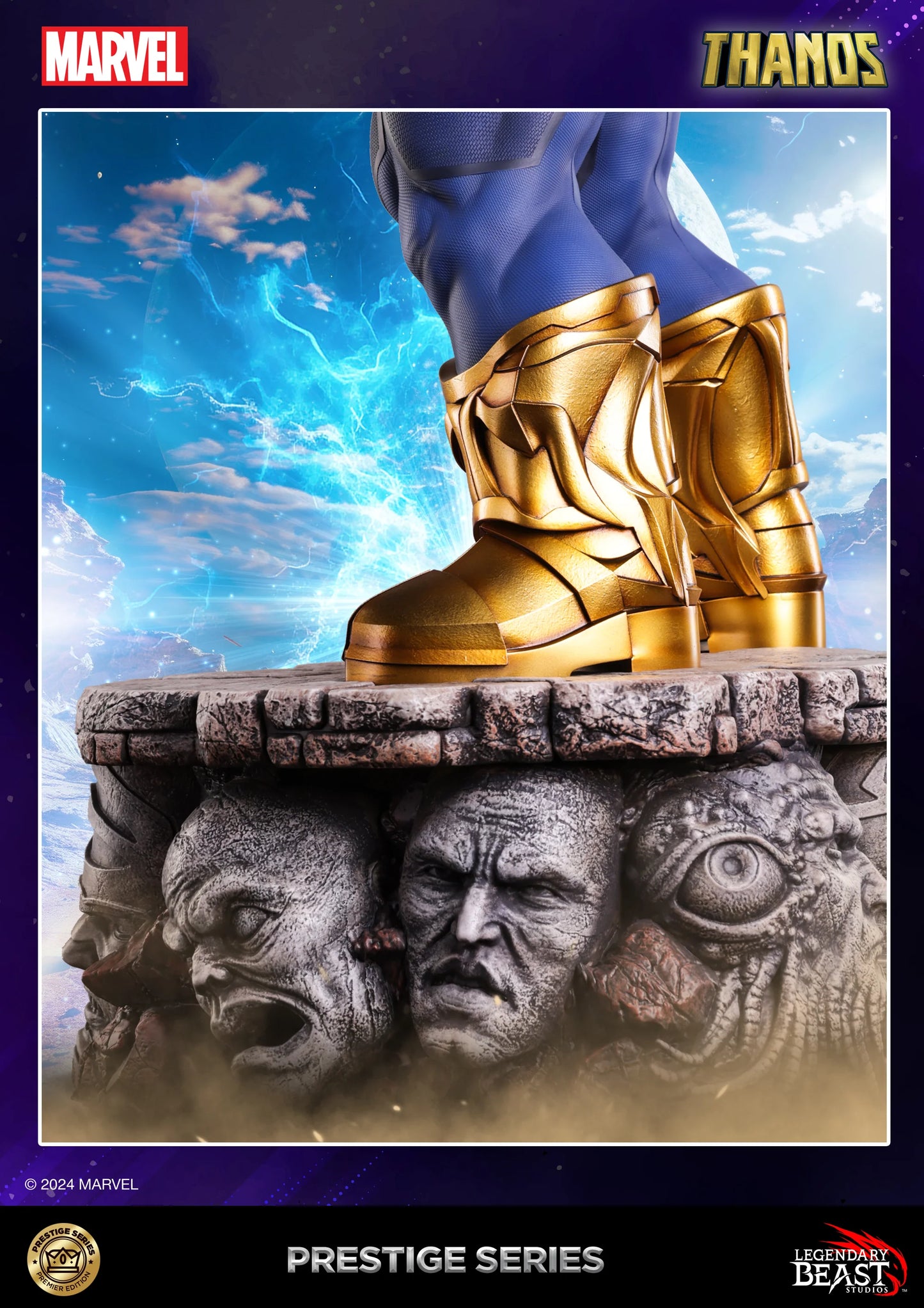 LEGENDARY BEAST STUDIOS - THANOS 1/3 SCALE STATUE - PRESTIGE SERIES (REGULAR)