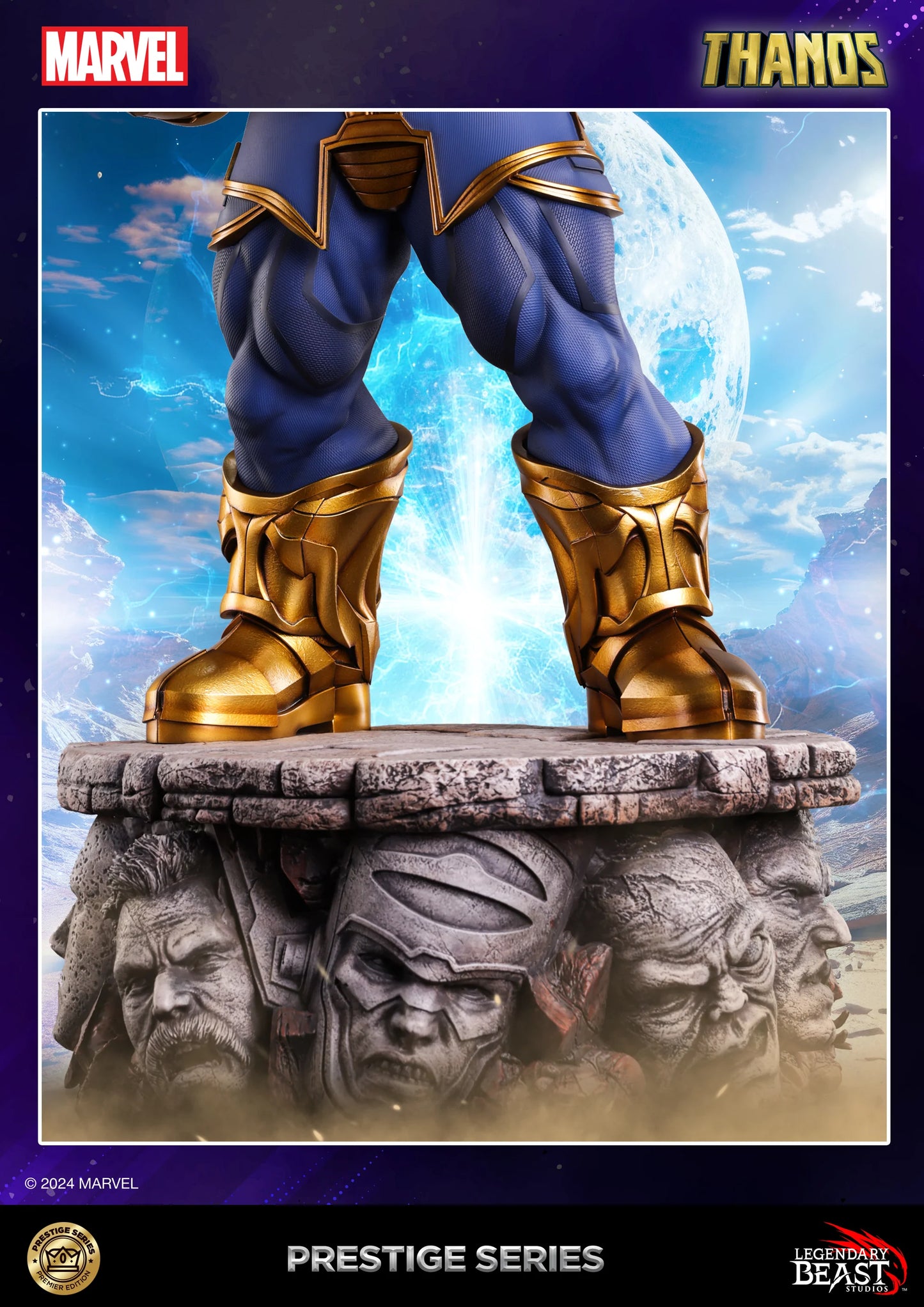 LEGENDARY BEAST STUDIOS - THANOS 1/3 SCALE STATUE - PRESTIGE SERIES (REGULAR)