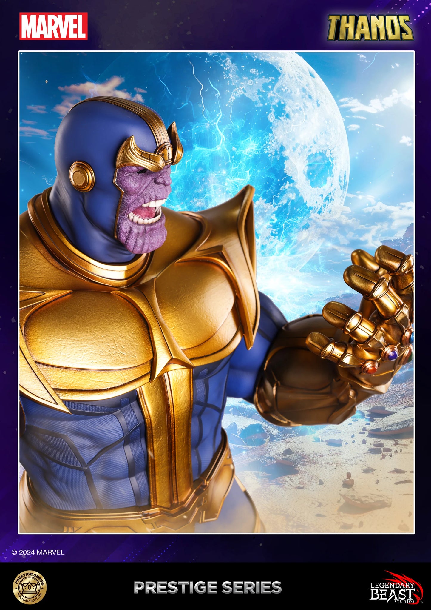 LEGENDARY BEAST STUDIOS - THANOS 1/3 SCALE STATUE - PRESTIGE SERIES (REGULAR)