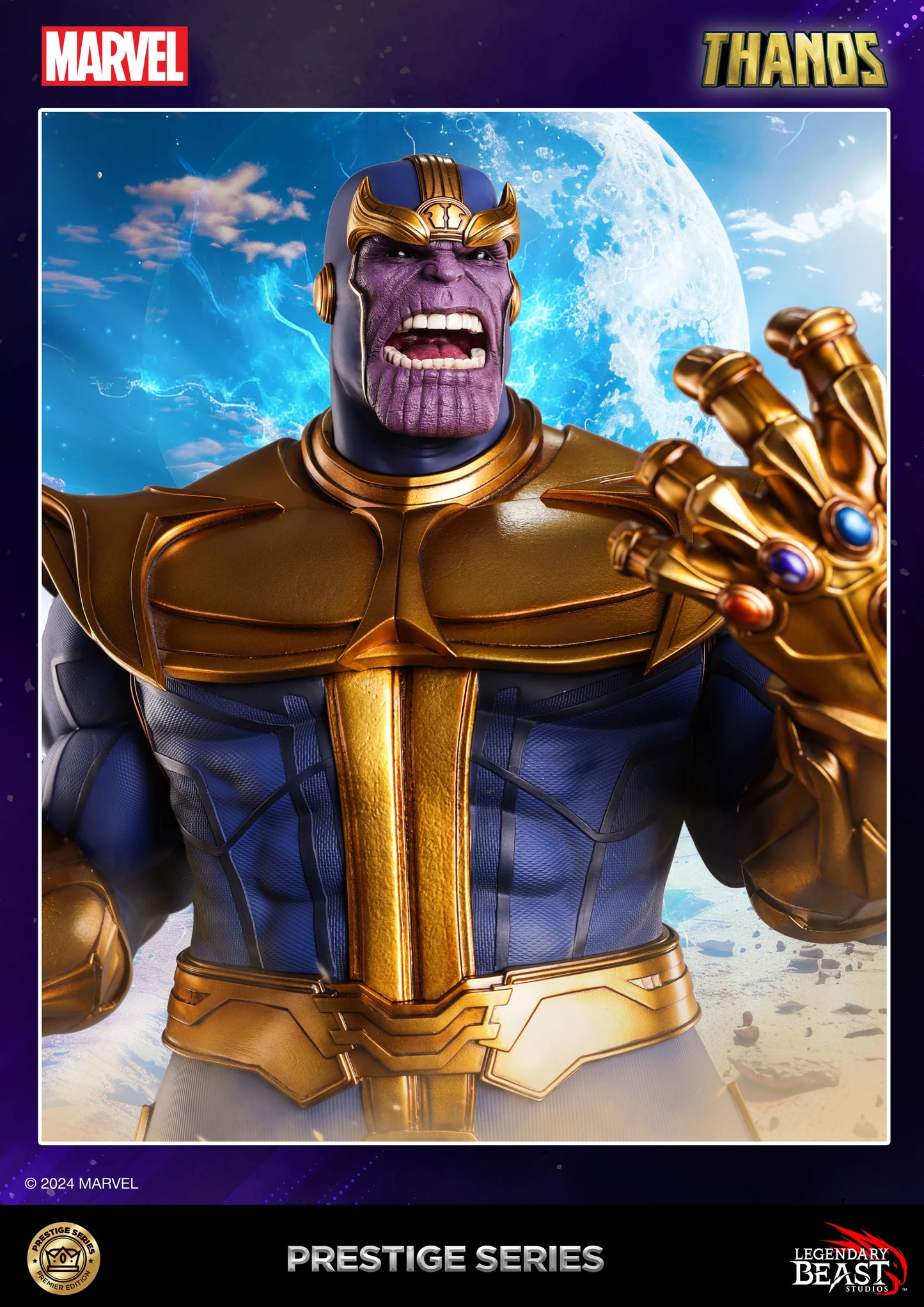 LEGENDARY BEAST STUDIOS - THANOS 1/3 SCALE STATUE - PRESTIGE SERIES (REGULAR)