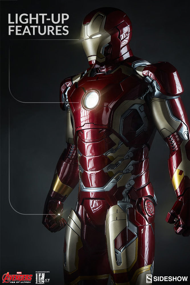 SIDESHOW IRON MAN MARK XLIII - 1/2 SCALE STATUE - 400267
