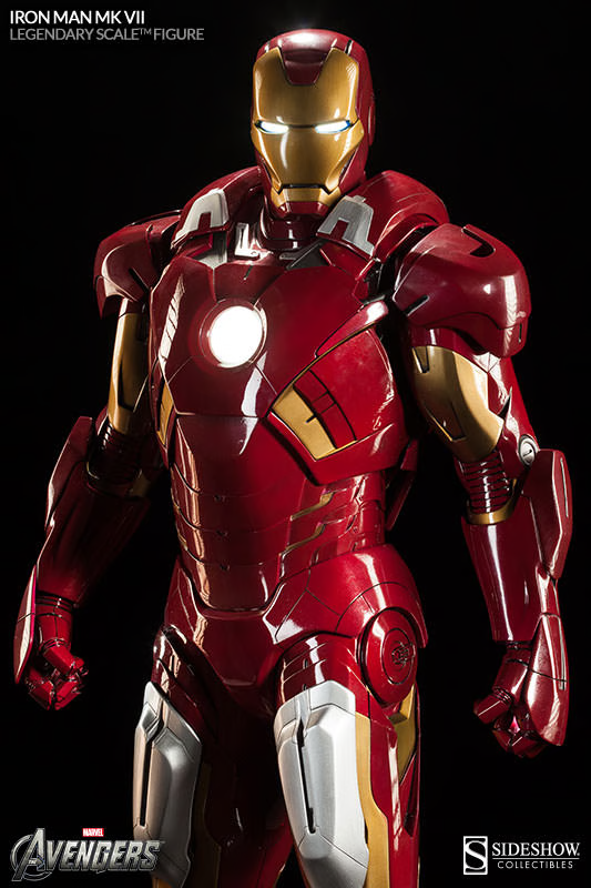 SIDESHOW IRON MAN MARK VII - 1/2 SCALE STATUE - 400186