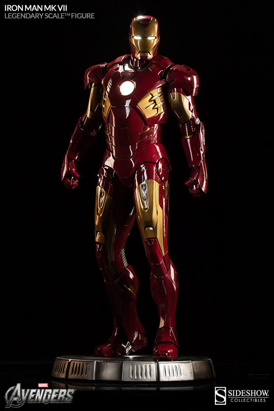 SIDESHOW IRON MAN MARK VII - 1/2 SCALE STATUE - 400186