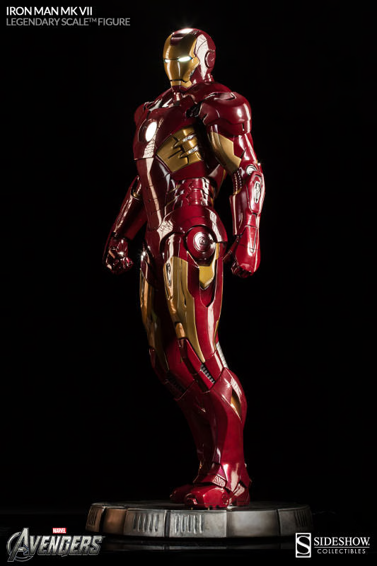SIDESHOW IRON MAN MARK VII - 1/2 SCALE STATUE - 400186