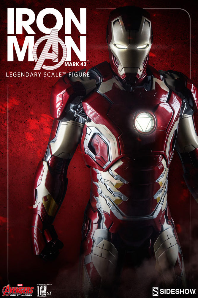 SIDESHOW IRON MAN MARK XLIII - 1/2 SCALE STATUE - 400267