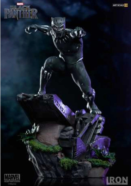 IRON STUDIOS BLACK PANTHER:BLACK PANTHER BDS ART SCALE 1/10 - MARCWR06817-10 - Anotoys Collectibles