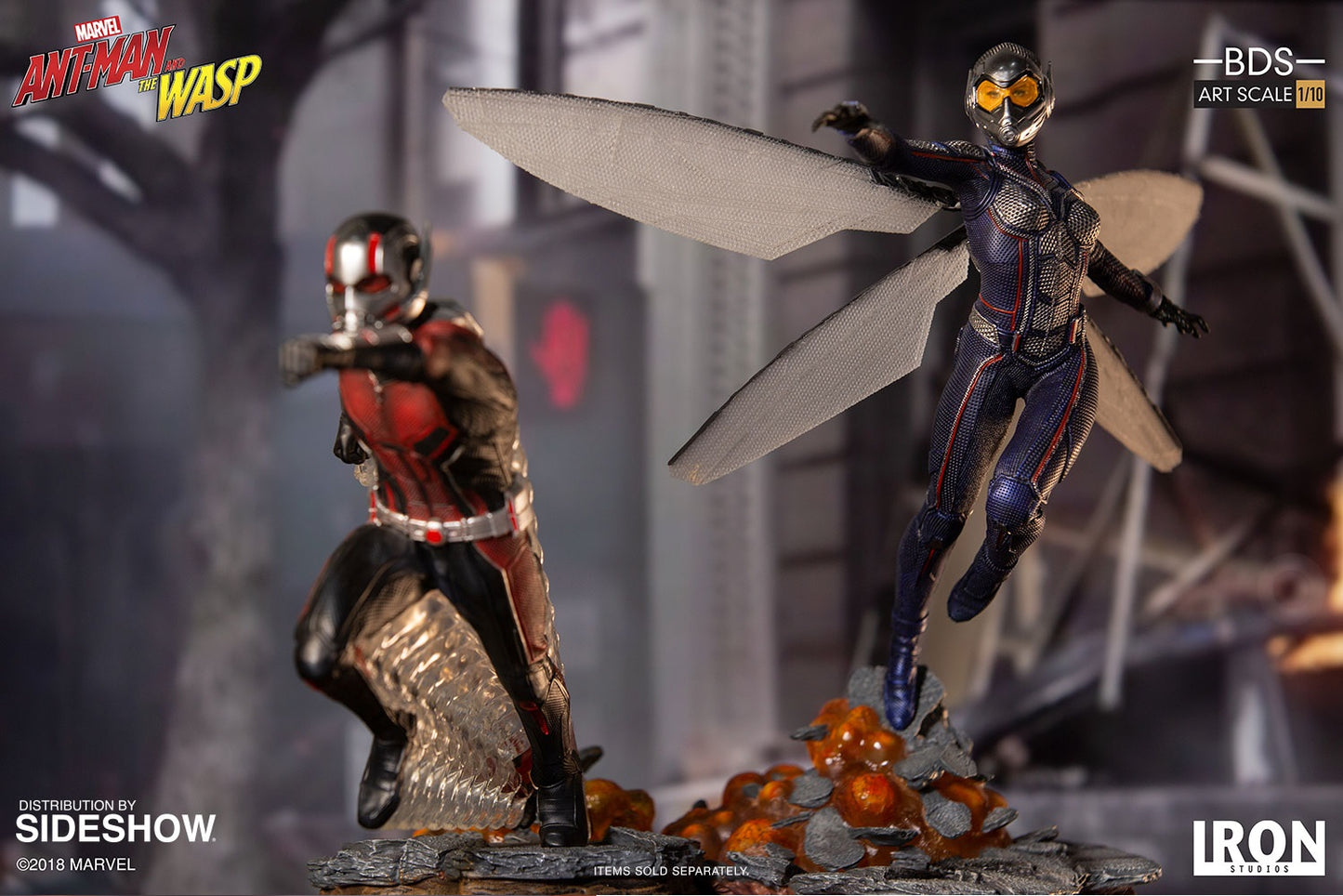 IRON STUDIOS ANT MAN & WASP 1/10 - MARCWR13818-10 - Anotoys Collectibles