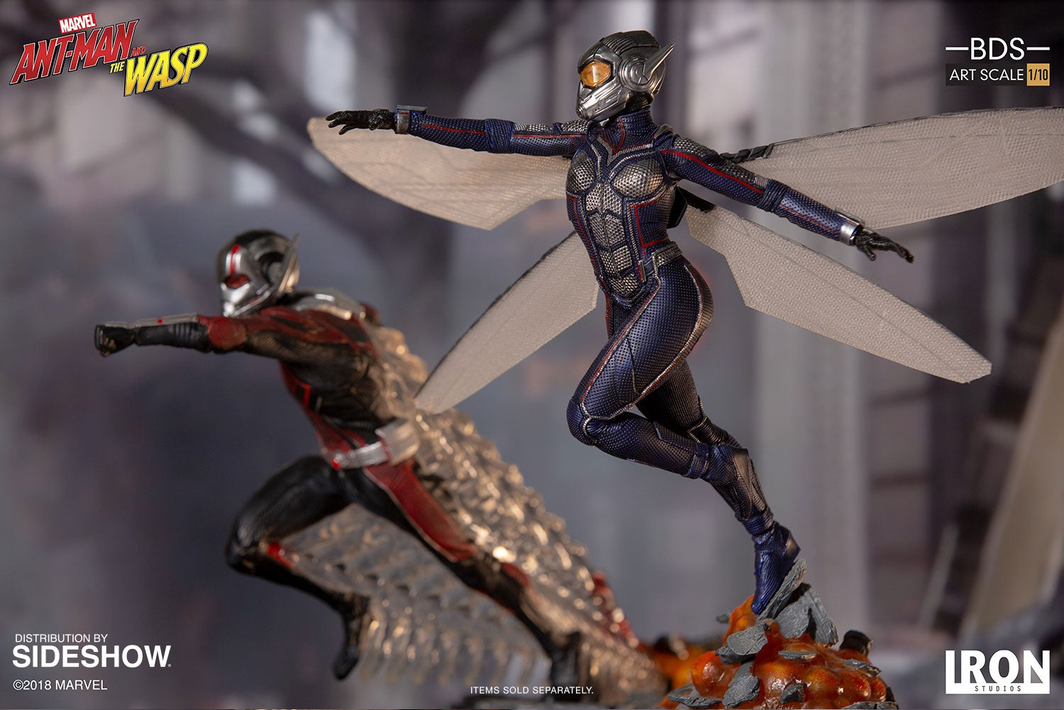 IRON STUDIOS ANT MAN & WASP 1/10 - MARCWR13818-10 - Anotoys Collectibles