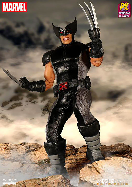 MEZCO WOLVERINE (PX) PREVIEWS EXCLUSIVE 1/12 SCALE - 76532 - Anotoys Collectibles